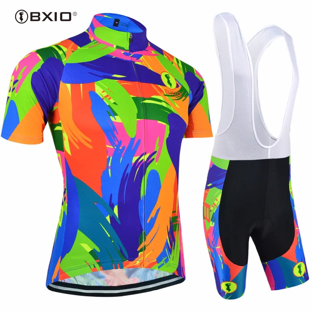 Оригинальные Брендовые женские длинные сетчатые комплекты для велоспорта BXIO