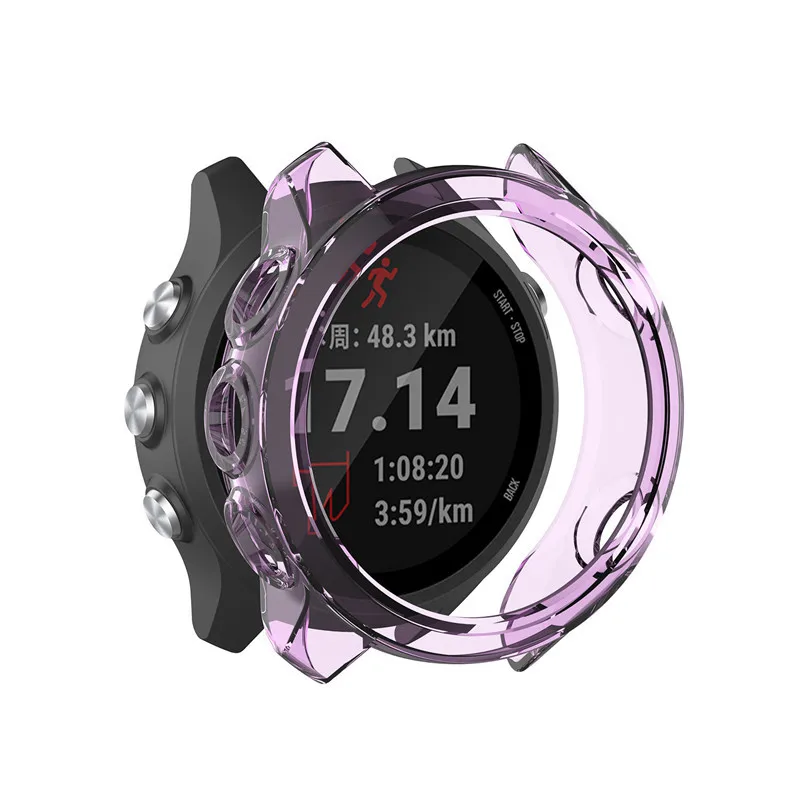 2 In1 смарт чехол с браслетом для Garmin Forerunner 245 ремешок защитная оболочка Экран