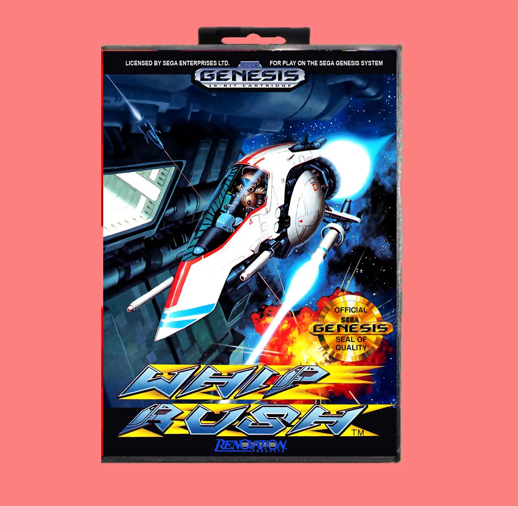 Whiprush 16 бит MD игровая карта с розничной коробкой для Sega Genesis &amp Mega Drive | Электроника