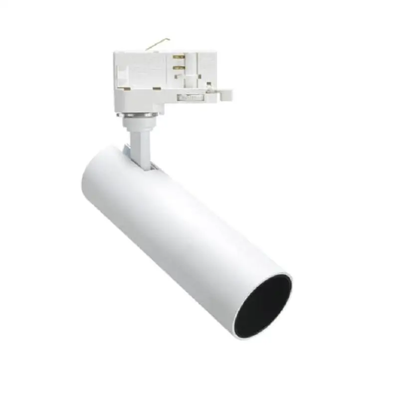 

4Wires 3Phase 12W 15W COB LED Track Light Warm Cold White Rail Spot Lights Lamps AC110V/220V Free Shipping