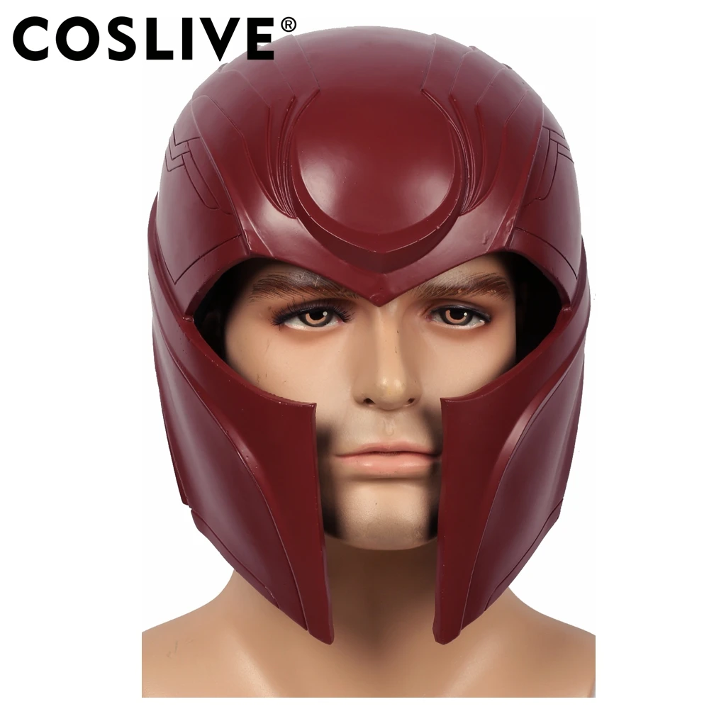 Coslive X Men маска на шлем с Апокалипсис Магнето Erik Lehnsherr для взрослых Косплей