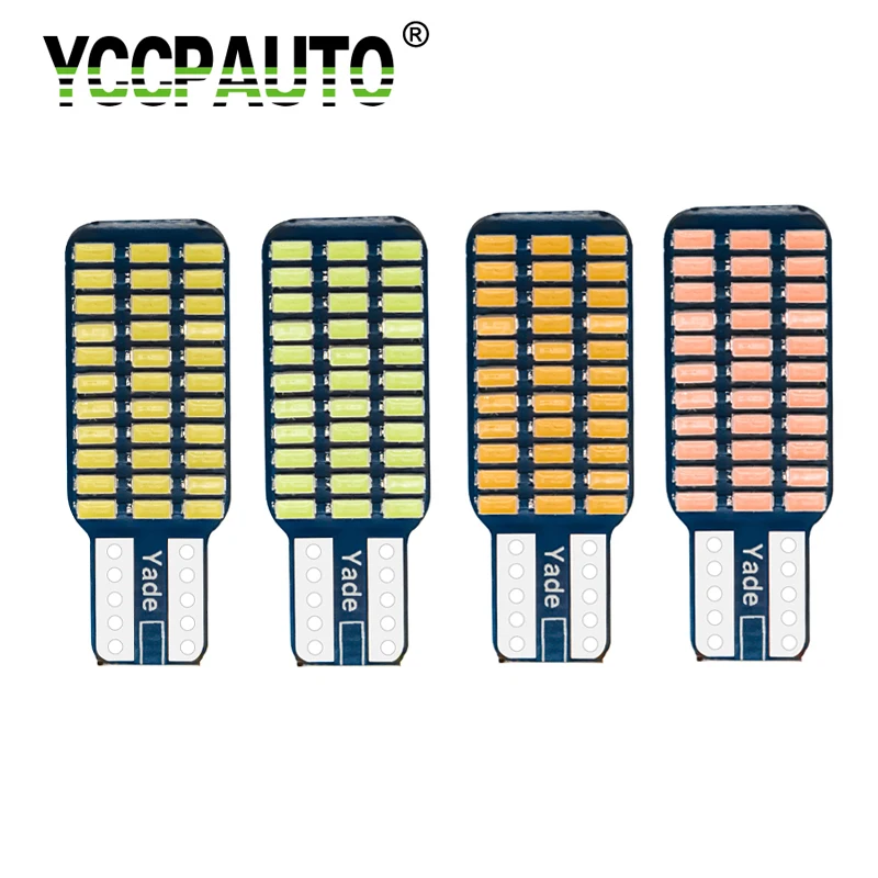 

Светодиодные лампы YCCPAUTO T10, 194, 168, W5W, Canbus, без ошибок, 33, SMD, 3014 Светодиодный задние фонари для багажника автомобиля, белый, 12 В постоянного тока,...