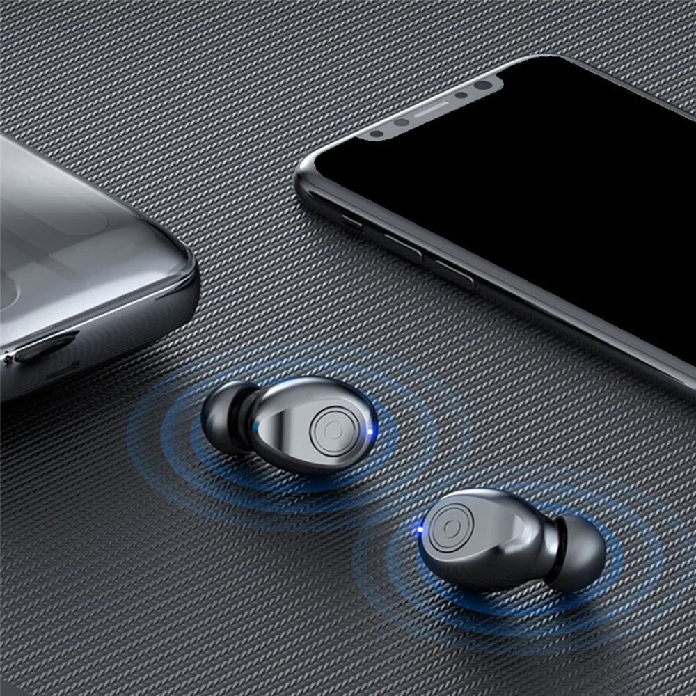 Новейшие bluetooth-наушники 5 0 водонепроницаемые наушники стерео звук Спортивная