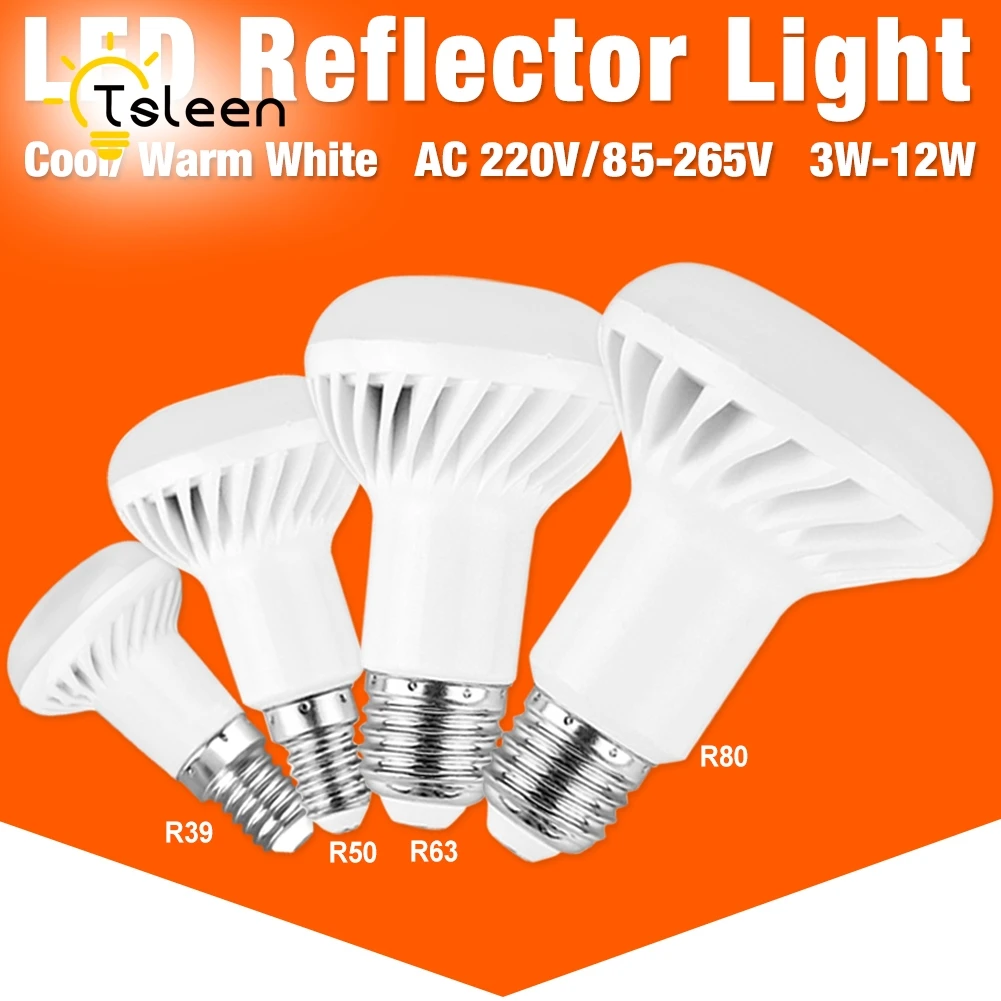 

Светодиодная лампа E14 E27 SMD 5730 R50 5 Вт 7 Вт AC 220 В 110 В