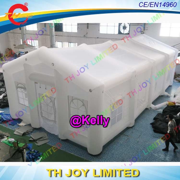 STOCK! 10x8x4mH white inflatable wedding tent for sale outdoor party events rental tents shelter dome | Игрушки и хобби