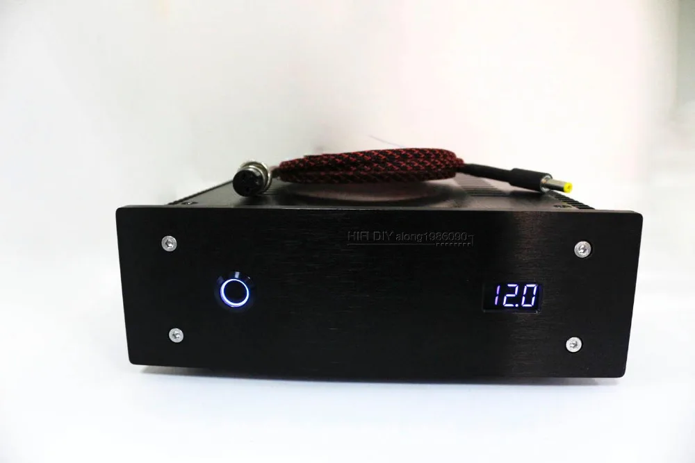 Finished 100VA Hi end Low Noise R-core DC LPS Linear Power Supply + display | Электроника