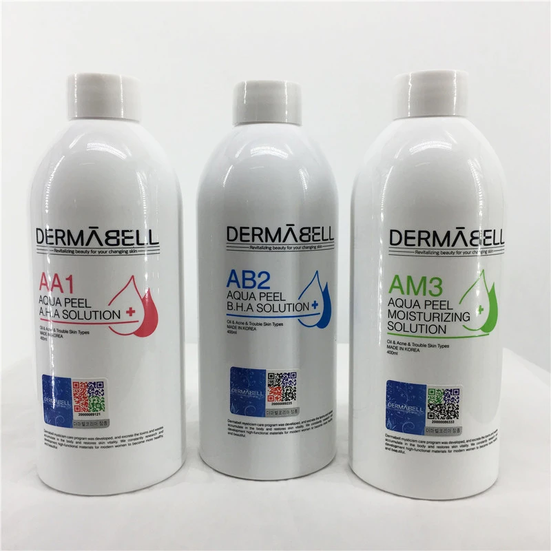 

AA1+AB2+AM3 Aqua peeling solution 400ml per bottle aqua facial serum hydra facial serum for normal skin CE