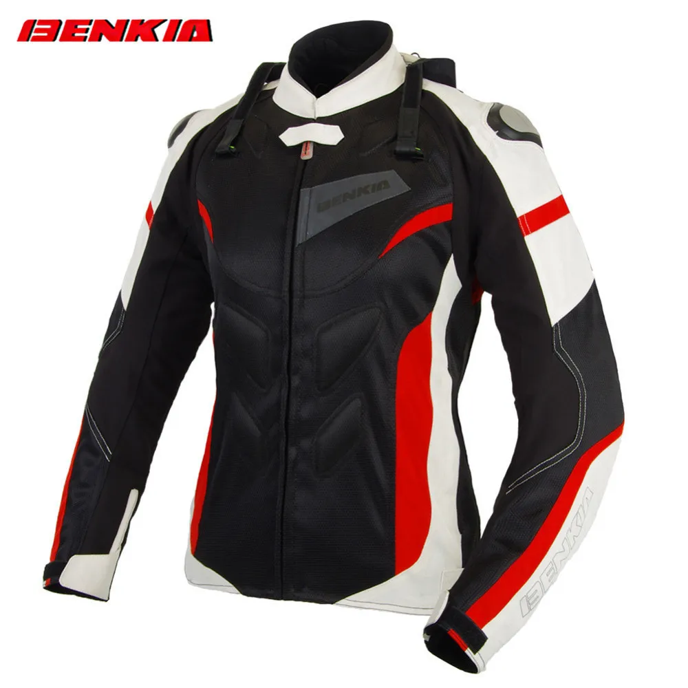 BENKIA JWW22 мотоциклетная куртка дышащие мотоциклетные гоночные куртки для женщин