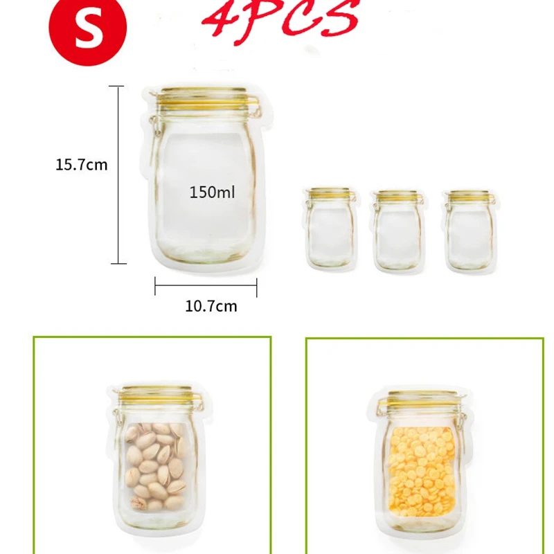 Многоразовые силиконовые вакуумные мешки для сохранения свежести продуктов