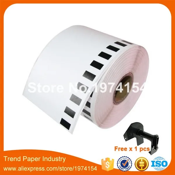 8 х Rolls whosale самая низкая цена Непрерывная Бумага Brother Совместимые Этикетки DK 22205 2205