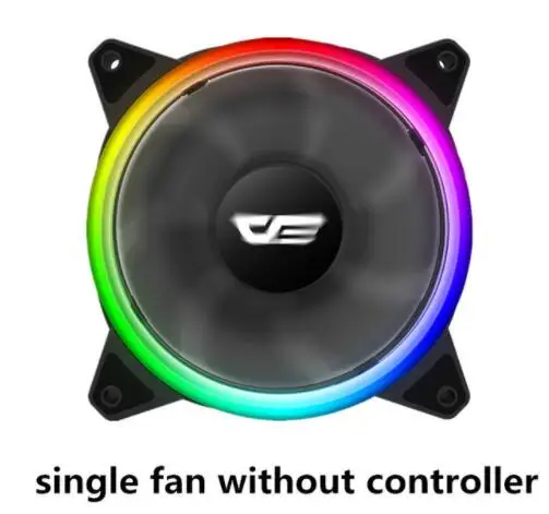 1 DR12-PRO fan Aigo darkFlash DR12-Pro чехол вентилятор Aura Sync кулер вентилятор RGB регулируемый светодиодный 120 мм тихий удаленный компьютер кулер охлаждающий чехол для процессора вентилятор - Цвет лезвия: 1 DR12-PRO fan