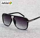 JackJad 2021 Модные мужские крутые квадратные стильные градиентные солнцезащитные очки для вождения винтажный брендовый дизайн недорогие солнцезащитные очки Oculos De Sol 1155