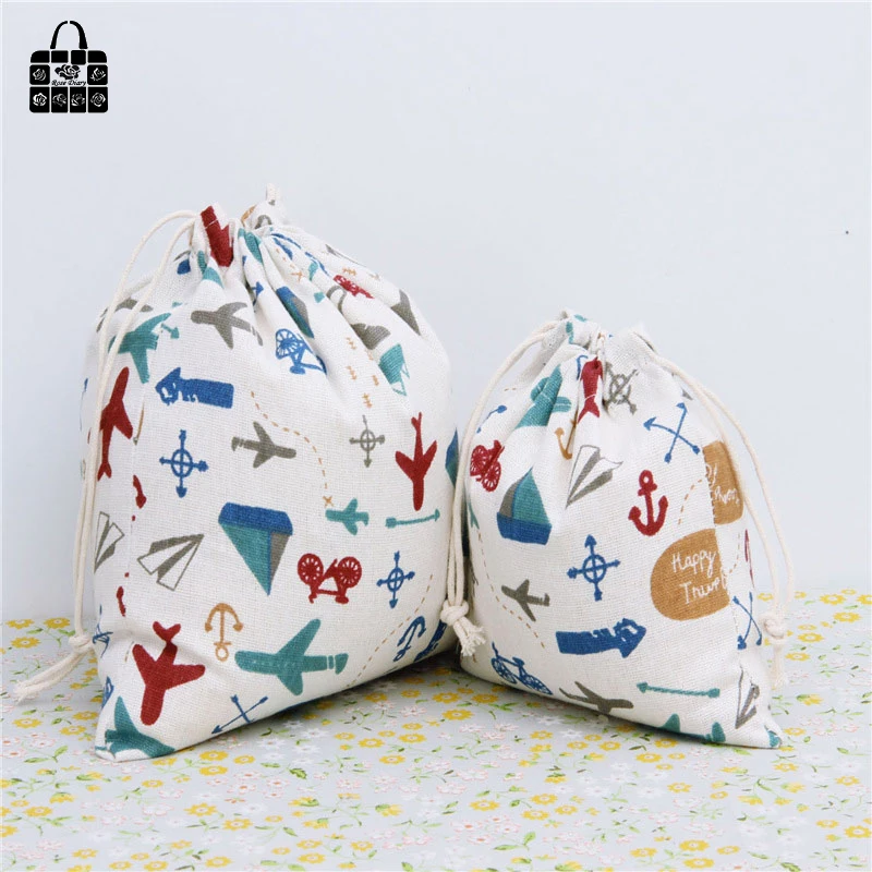 Самолет войны печатных 100% хлопок сумка Аксессуары для путешествий Одежда Нижнее