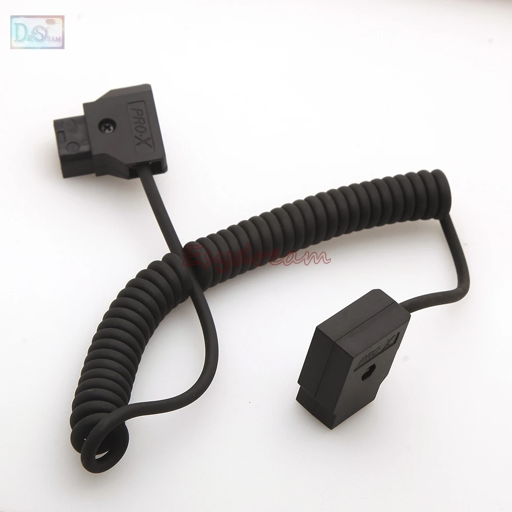Спиральный D-TAP 2Pin мужчин и женщин удлинитель для DSLR Rig аккумуляторная система Anton