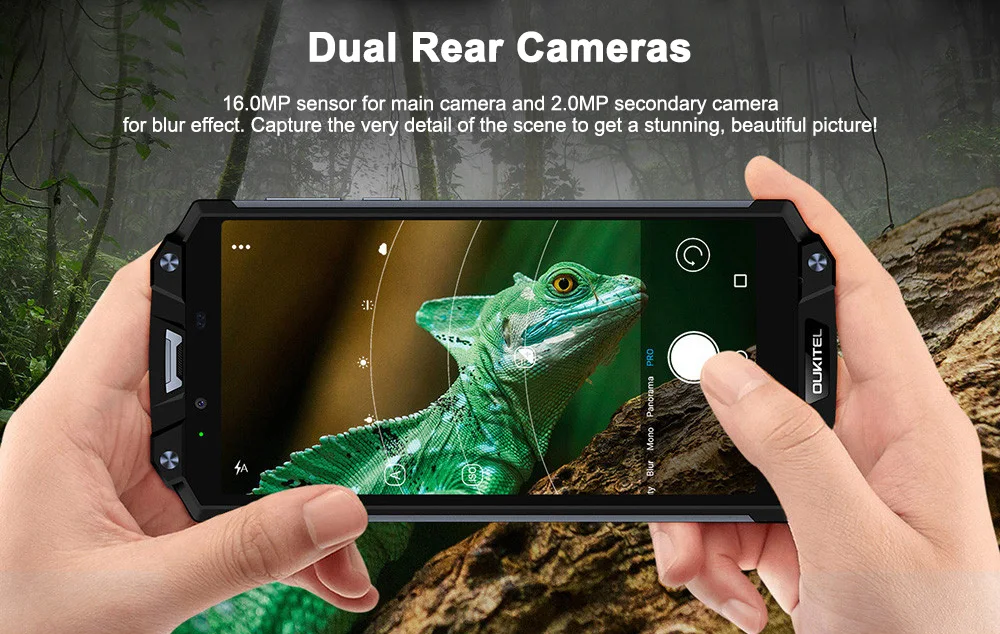 OUKITEL WP2 4G смартфон 6,0 дюймов Android 8,0 MT6750T Восьмиядерный 4 Гб ОЗУ 64 Гб ПЗУ IP68 водонепроницаемый 10000 мАч NFC сотовый телефон