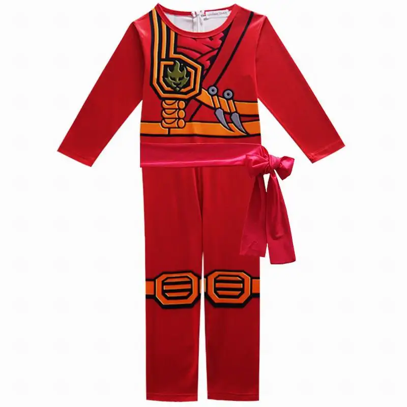 Комплекты детской одежды Ninjago костюмы для косплея на Хэллоуин мальчиков и