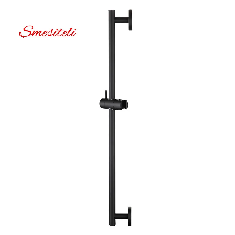 Smesiteli Оптовая и акция все твердая латунь хром или матовый черный слайдер бар +