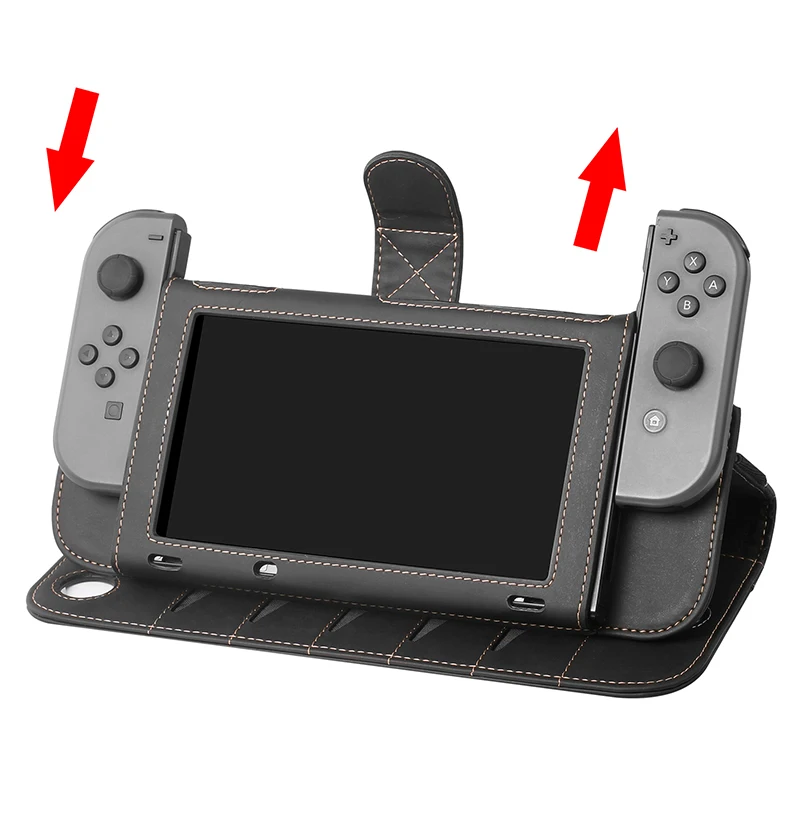 Портативная кожаная сумка для nintendo Switch, многофункциональный чехол для хранения игровой карты, чехол для nintendo Switch, аксессуары для консоли