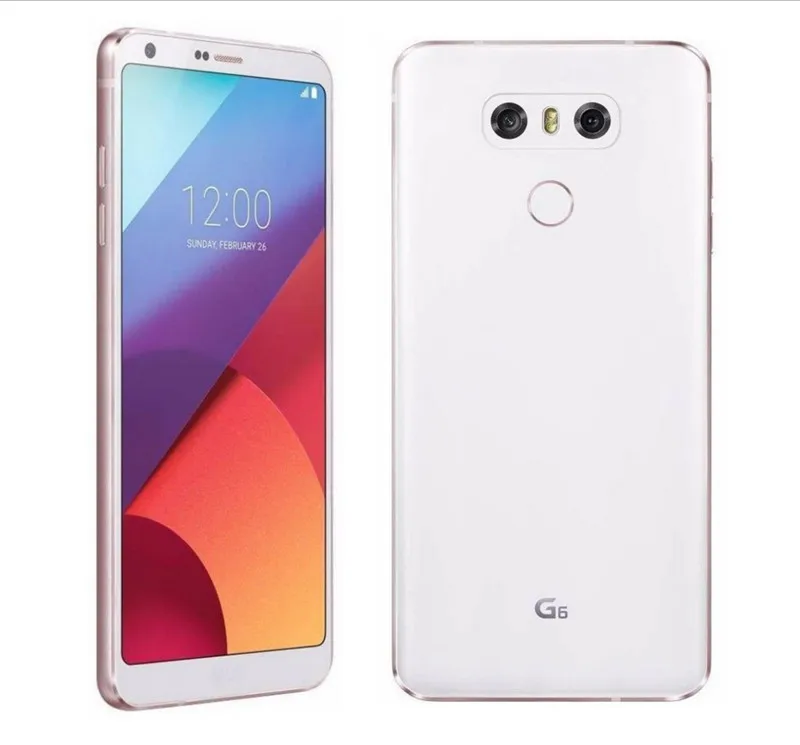 LG G6 H870 разблокированный GSM LTE Android четырехъядерный ОЗУ 4 Гб ПЗУ 32 Гб 5," двойной 13 МП мобильный телефон 3300 мАч Snapdragon 821 NFC
