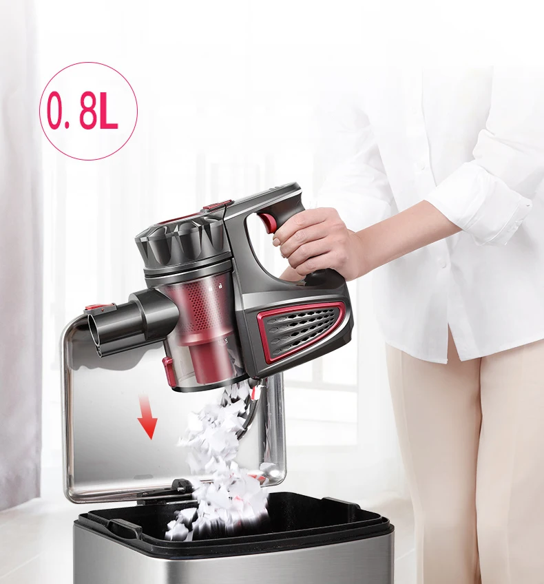 Handheld Wireless Vacuum Cleaner Household High Suction Mute Charging Detachment Machine Cordless Machine
