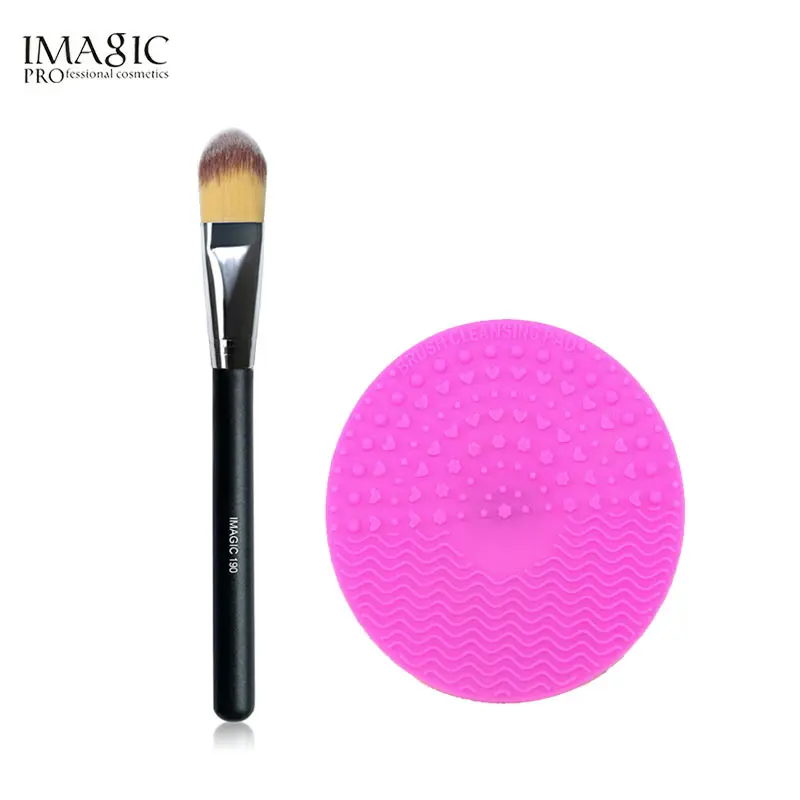 IMAGIC Pro кисти для макияжа пудра консилер тональная Кисть Косметические WoodenBrushes с