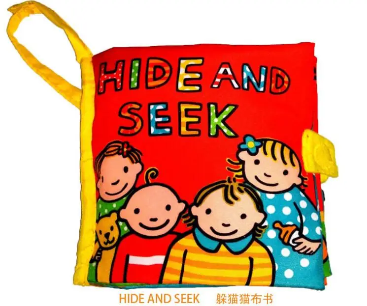 Мягкая тканевая книжка-погремушка для младенцев раннего развития 40% скидка |