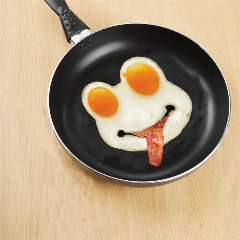 OBRKING лягушка Форма силиконовые Fried Egg Плесень яйцо омлет плесень антипригарным