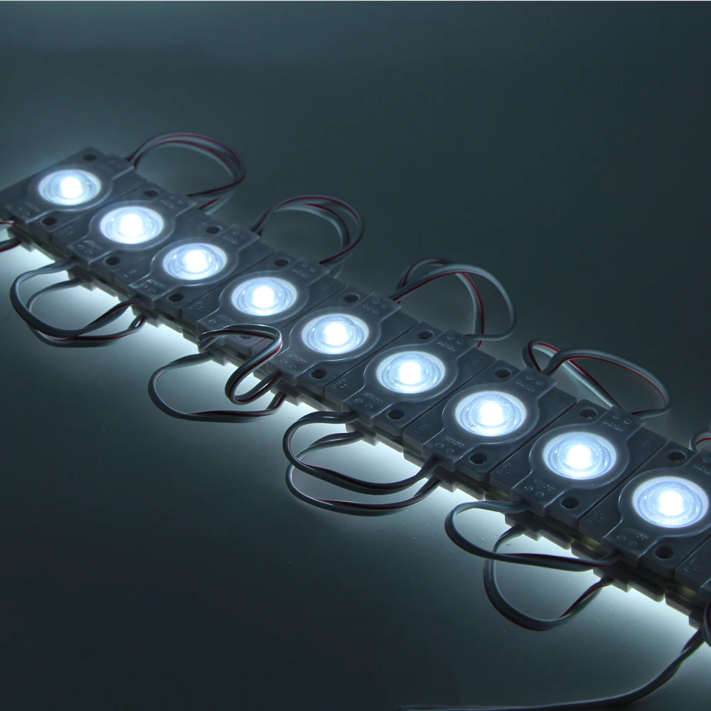 Модуль светодиода 3030 SMD с выпуклыми линзами 12 В постоянного тока 20 шт. | Лампы и