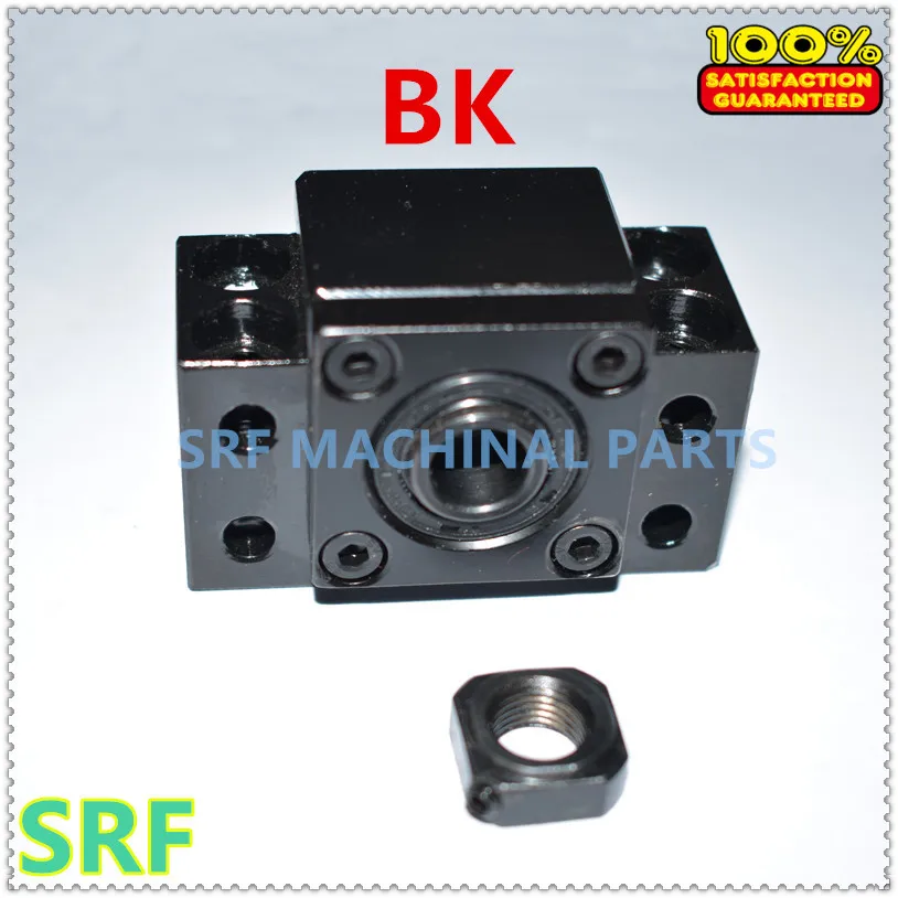 

16mm RM1605 Rolled ballscrew set:1pcs SFU1605 L=1200mm+1pcs Ballnut +1pcs ballnut housing +1set BK/BF12+1pcs 6.35*10mm Coupling