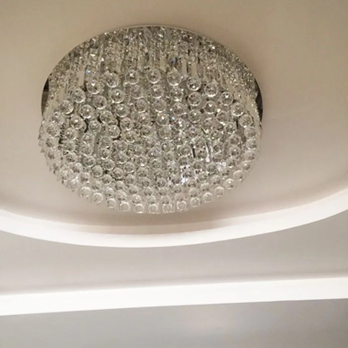 Современный K9 хрустальный светодиодный потолочный светильник роскошный простой