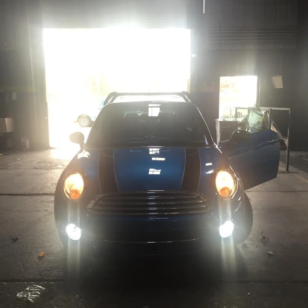 Светодиодные дневные ходовые огни светильник DRL Противотуманные s для Bmw Mini Cooper R55
