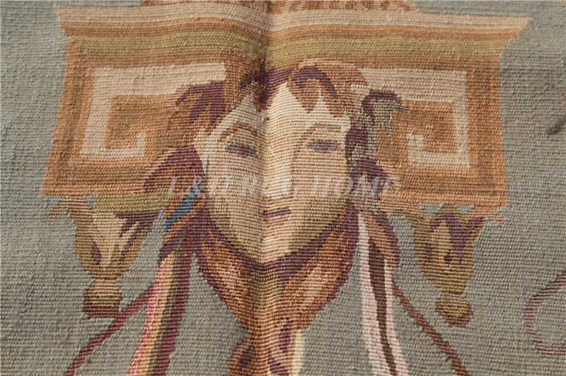 Бесплатная доставка 6'X9' Французский Aubusson ковер 100% ручной работы Новая