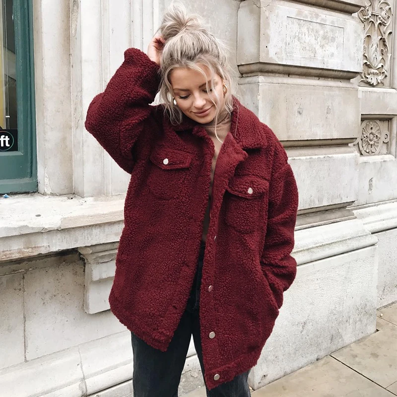 Флисовая мягкая Свободная Женская куртка базовые зимние женские куртки осенние