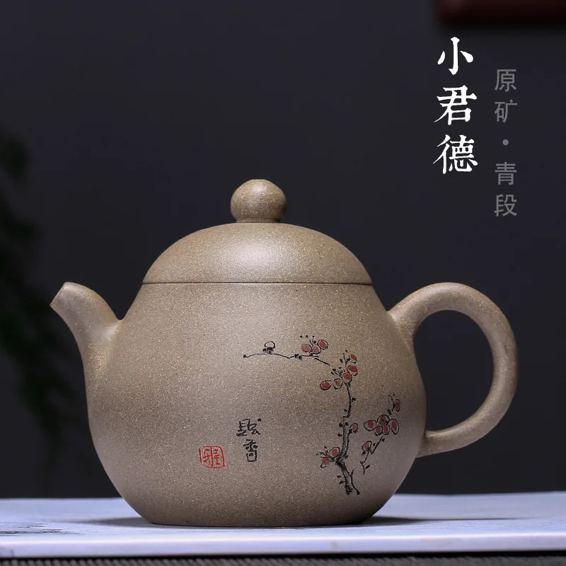 Оптовая продажа индивидуальный подарок горшок из растушеванной руды с зеленой