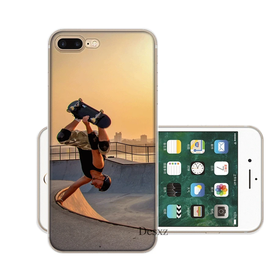 Чехол для мобильного телефона Desxz Skateboard iPhone 6 6s 7 8 Plus 11 Pro X XS Max 5 5S SE |