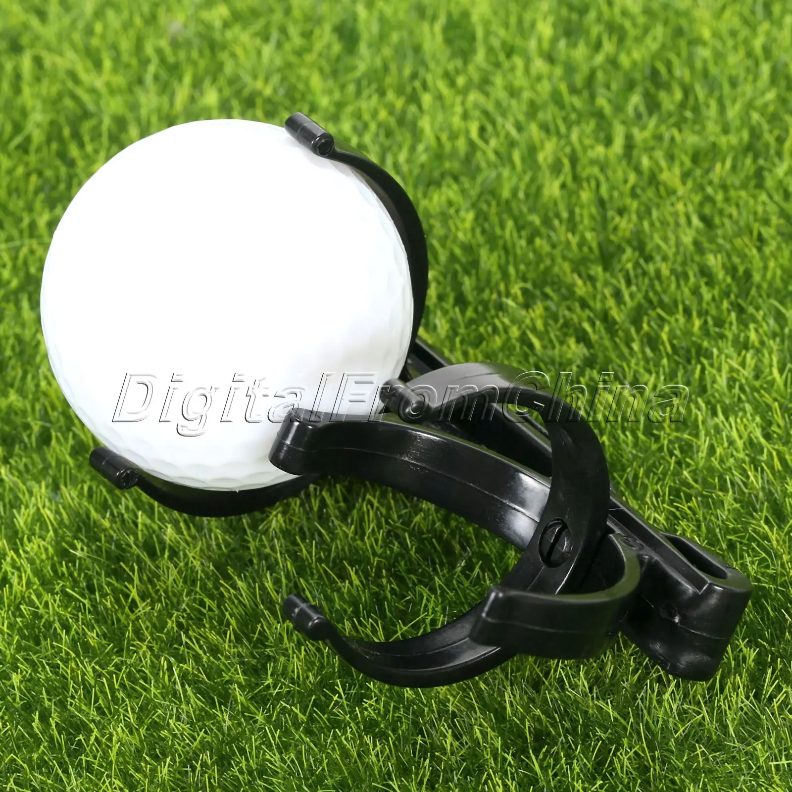 Черные Аксессуары для гольфа 2 шт. держатель двух мячей зажимы магических