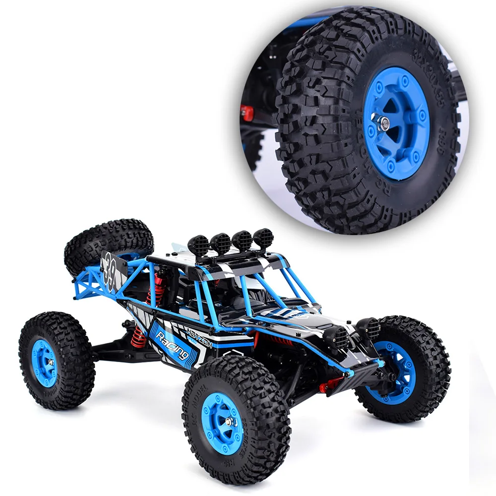 JJRC Q39 RC автомобиль 1:12 2 4G 4WD пустынный короткий грузовик RTR 35 км/ч быстрая скорость с
