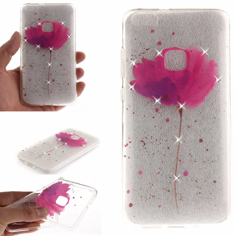 Fundas для Huawei P10 p9 P8 Lite Smart/gr3 2017 Силиконовые ТПУ чехол телефона углерода Волокно Coque