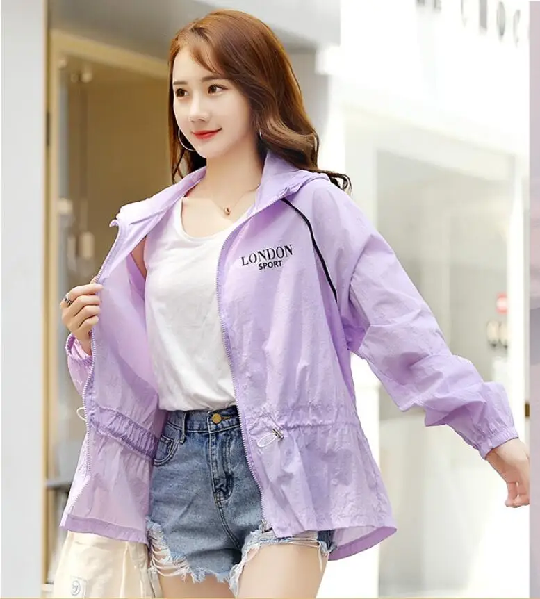 Новая женская летняя одежда с защитой от ультрафиолета Корейская версия одежды