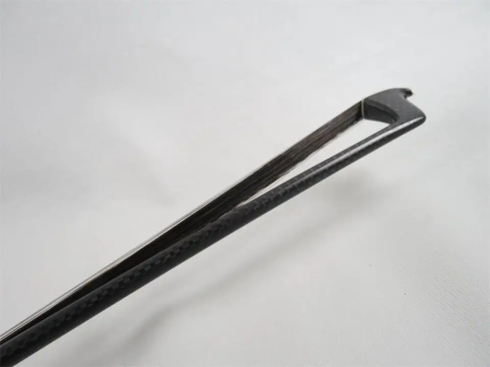 1 шт. клетчатый черный альтовый бант из углеродного волокна 4/4 конский волос