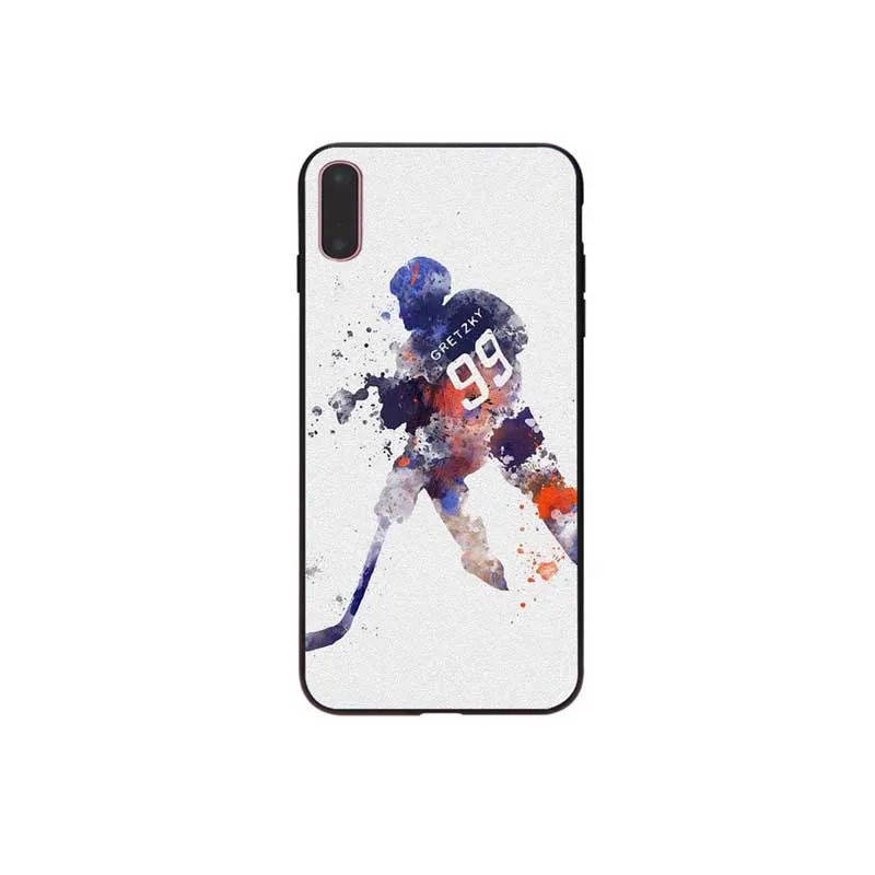 Хоккей спортивные Ice hockeysoft чехол для телефона Apple iPhone 7 Plus 8 6 6S X XS Макс 5 5S SE XR крышка