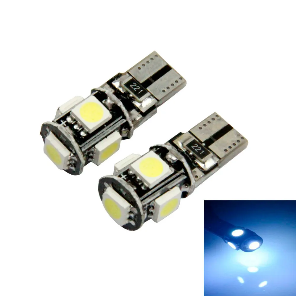 CARPRIE 10 шт. Canbus без ошибок T 5 SMD 5050 W5W 194 16 светодиодные лампы для интерьера