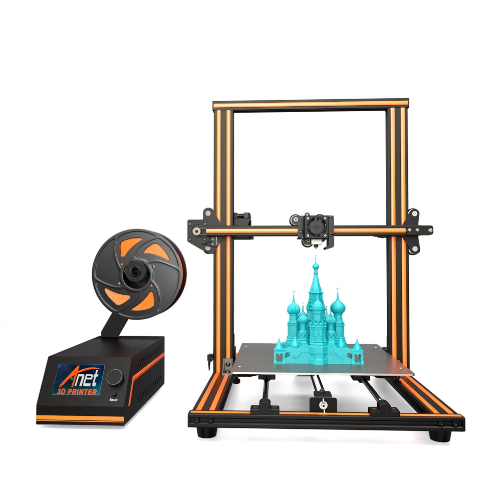 Anet E12 E16 3D принтер предварительной сборки DIY Высокая точность экструдирования