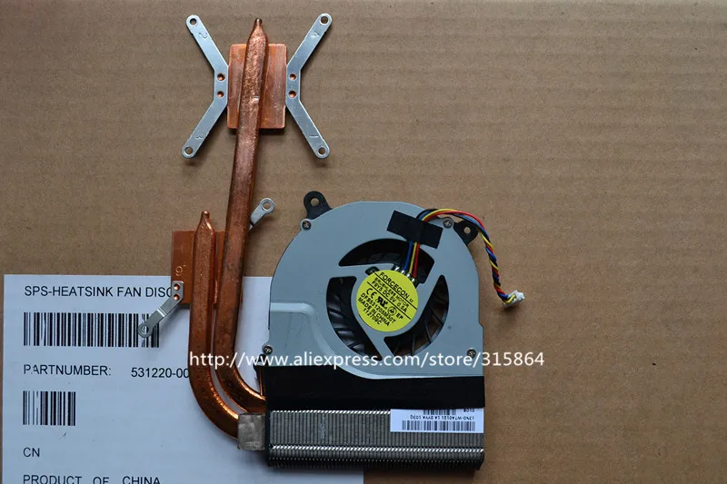 

New laptop cpu cooling fan with heatsink for Hasee A460-I3 I5 P60 P62 A460 PHA14