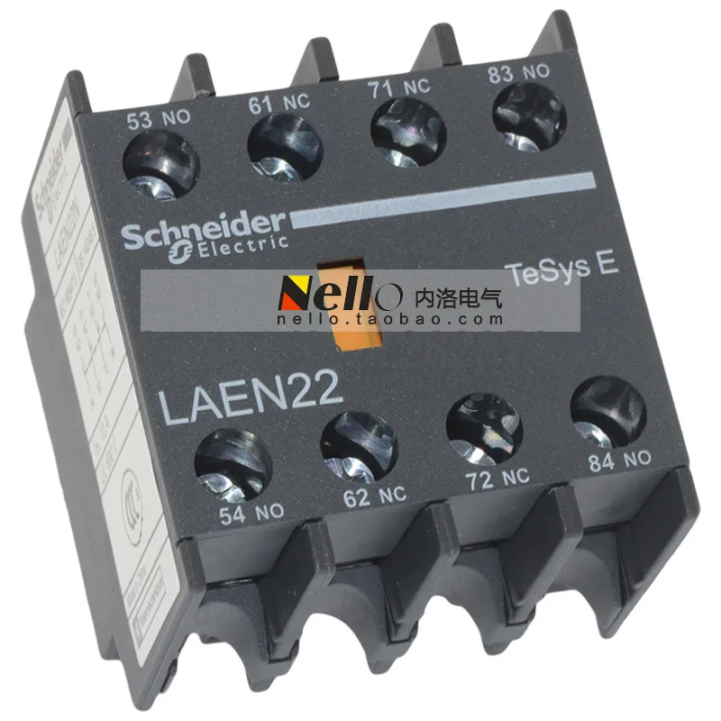 [ZOB] Оригинальный контактор устанавливаемый вспомогательный контакт LAEN22N 2