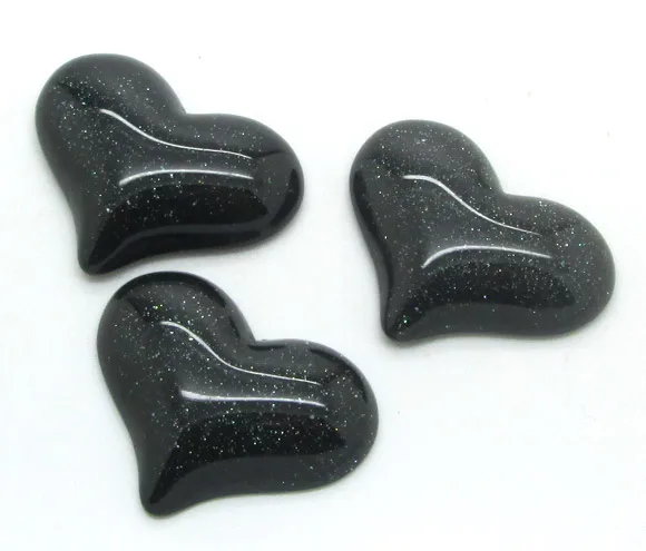 

Черные полимерные украшения в форме сердца, 20 шт., поделки с плоским основанием, кабошон, скрапбукинг, подходят для фотографий «сделай сам»