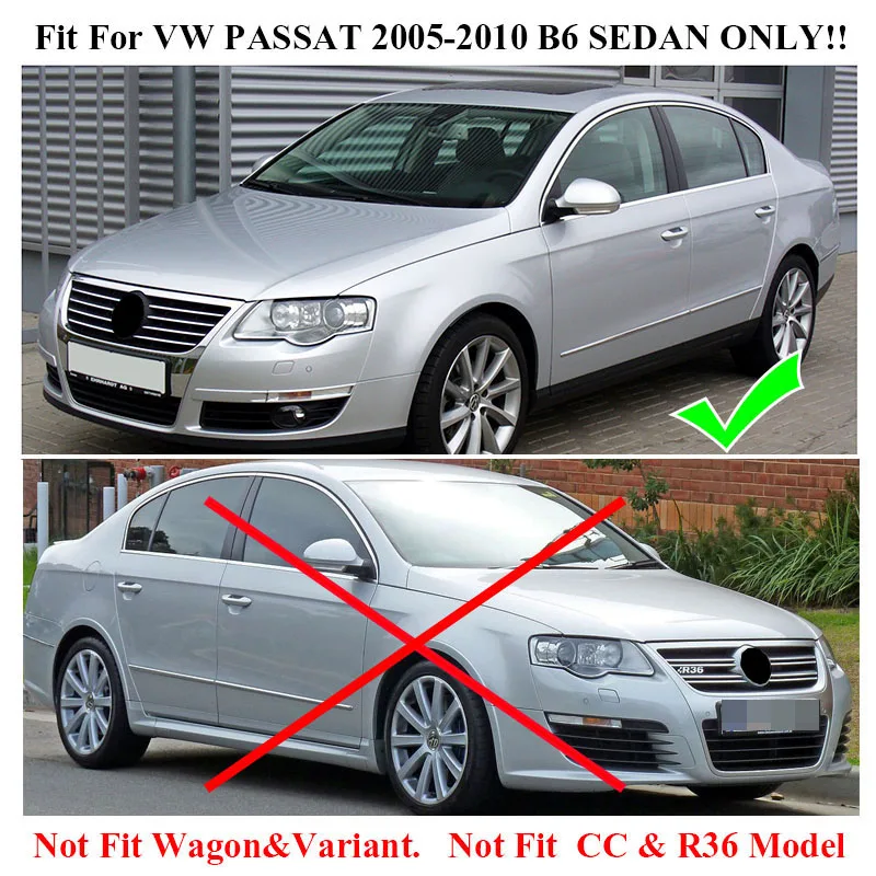 Брызговики для VW Passat B6 3C 2005 2006 2007 2008 2009 2010 2011 седан|Грязезащита| |