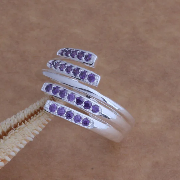 AR012 горячее кольцо из стерлингового серебра модные ювелирные изделия