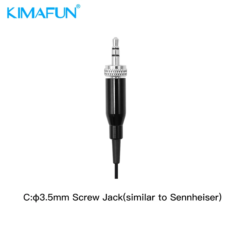 KIMAFUN KM-CX100 портативный Проводной конденсаторный музыкальный инструмент гусиная шея микрофон для гитары скрипки альт виолончель мандолин - Цвет: Mic with A plug
