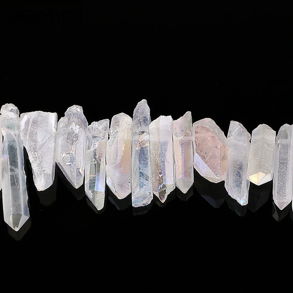 Кристаллический камень ShinyGem белый металл с прозрачными кристаллами минеральные